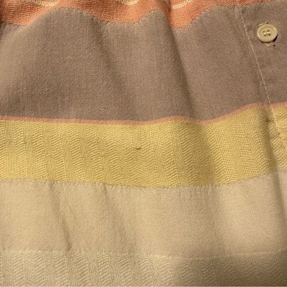 MOTHER Off the Shoulder Belle Top in Sweet Southern Trouble Pastel Stipe - Picture 8 of 13